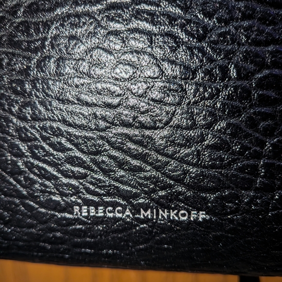 Rebecca Minkoff Black Textured Leather Tote - Picture 4 of 15